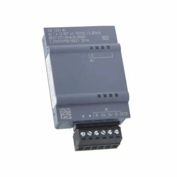 Siemens SIMATIC 6ES7231-4HA30-0XB0 S7-1200, Analog input, SB 1231, 1 AI, +/-10 V DC (12 bit resol.) or 0-20 mA