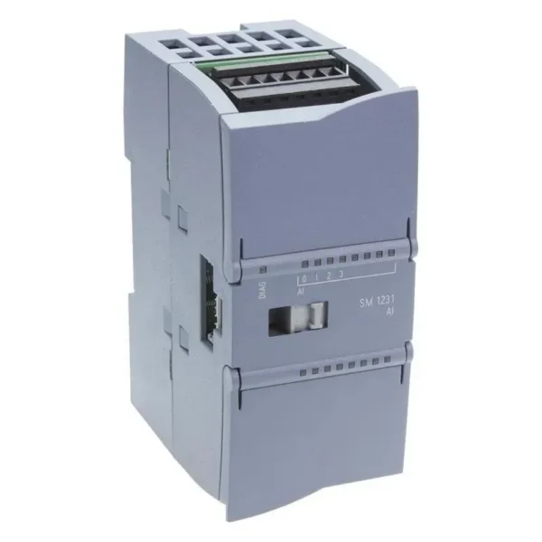 Siemens SIMATIC 6ES7231-4HD32-0XB0 S7-1200, Analog input, SM 1231, 4 AI, +/-10 V, +/-5 V, +/-2.5 V, or 0-20 mA/4-20 mA, 12 bit+sign (13 bit ADC)