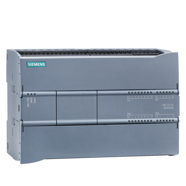 SIMATIC 6ES7217-1AG40-0XB0 S7-1200, CPU 1217C, compact CPU, DC/DC/DC, 2 PROFINET ports onboard I/O