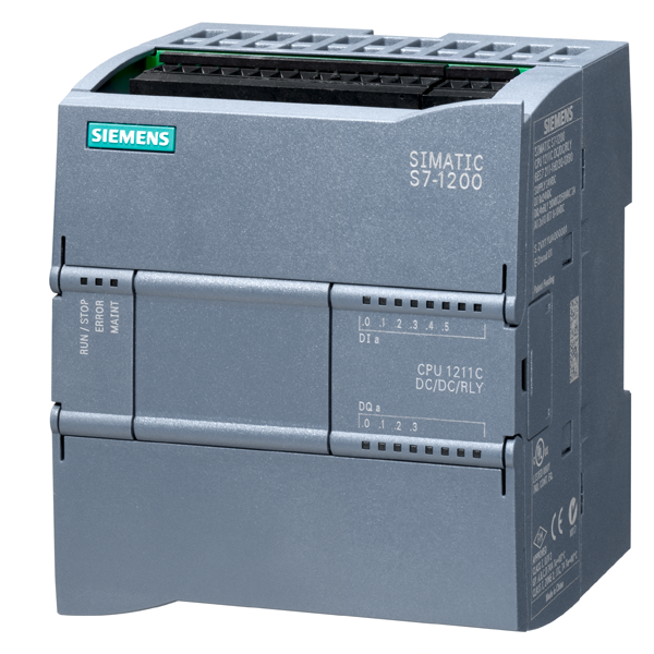 SIMATIC 6ES7212-1BE40-0XB0 S7-1200, CPU 1212C, compact CPU, AC/DC/relay, onboard I/O