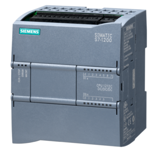 SIMATIC 6ES7212-1AE40-0XB0 S7-1200, CPU 1212C, compact CPU, DC/DC/DC, onboard I/O: 8 DI 24 V DC