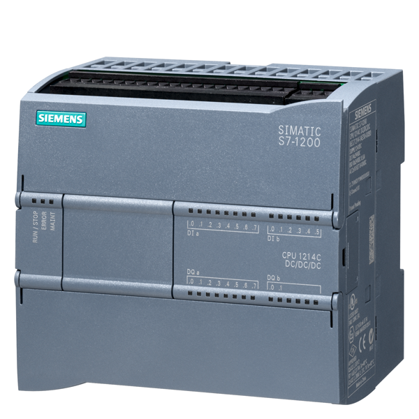 SIMATIC 6ES7214-1AG40-0XB0 S7-1200, CPU 1214C, compact CPU, DC/DC/DC, onboard I/O